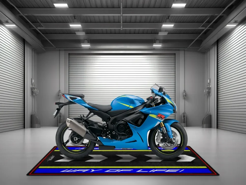 Street-Tuned Bike Motorcycles Floor Mat, Motorcycle Garage Protection Pad CAR493101225645 - Image 4