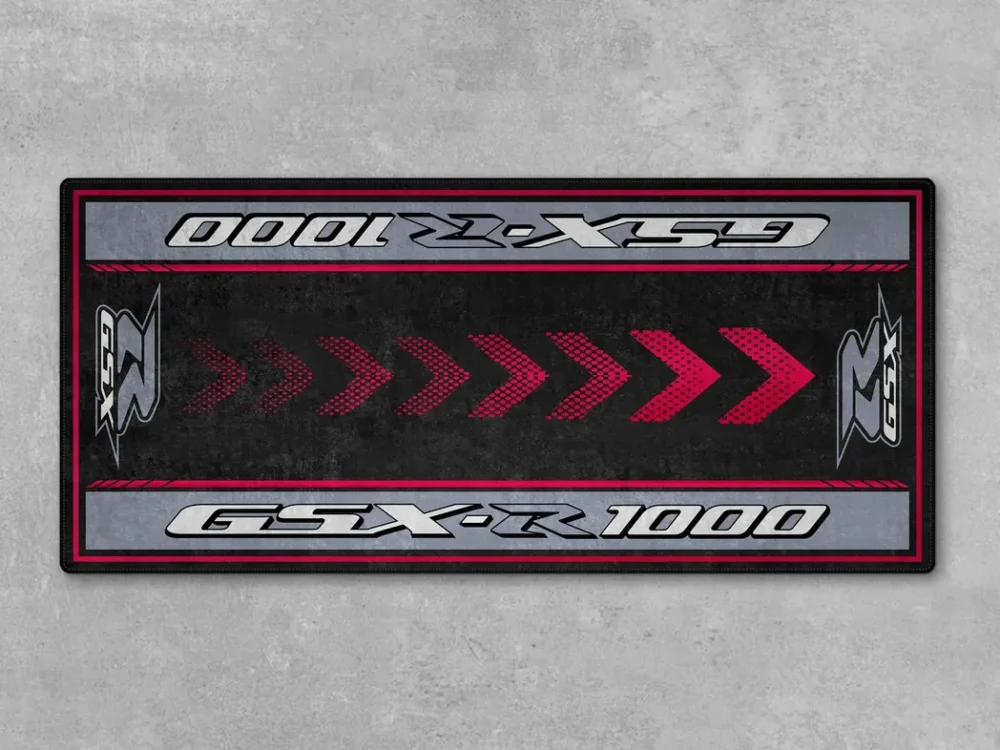 Open-Road Cruiser Motorcycles Floor Mat, Custom Motorcycle Floor Display Mat CAR493101225646