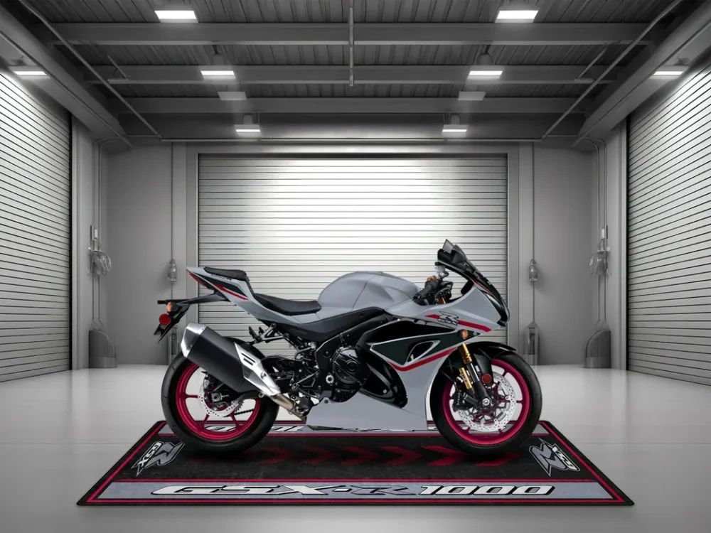 Open-Road Cruiser Motorcycles Floor Mat, Custom Motorcycle Floor Display Mat CAR493101225646 - Image 4