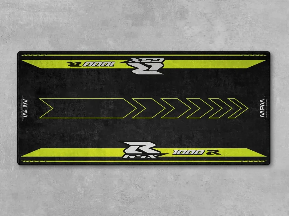 Touring Machine Motorcycles Floor Mat, Custom Garage Decor for Motorheads CAR493101225648