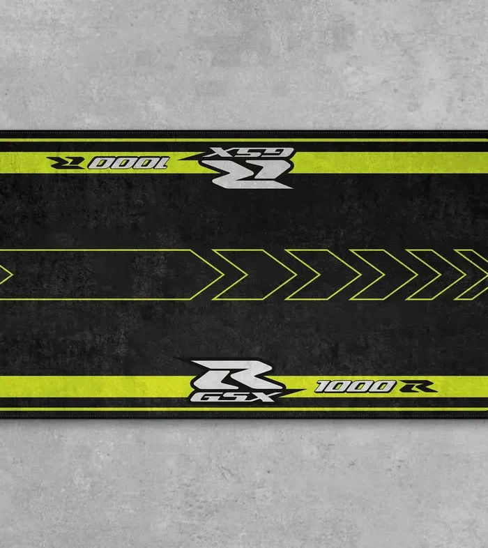 Touring Machine Motorcycles Floor Mat, Custom Garage Decor for Motorheads CAR493101225648