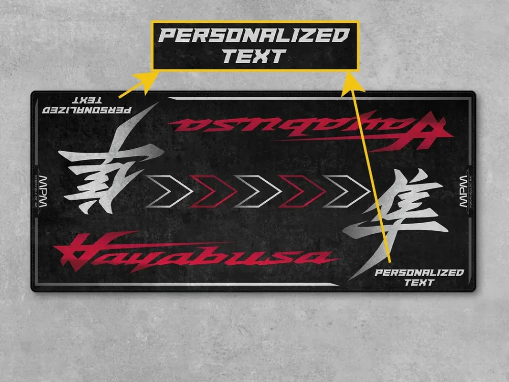Long-Haul Bike Motorcycles Floor Mat, Personalized Pit Mat for Bikers CAR493101225650 - Image 6