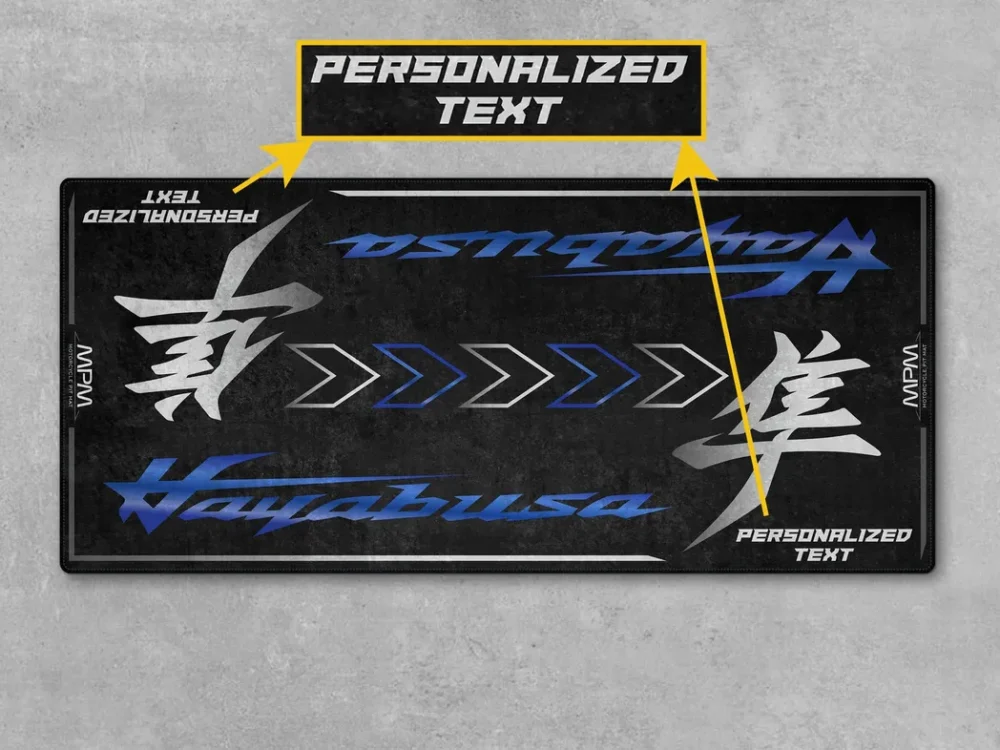 Long-Haul Bike Motorcycles Floor Mat, Personalized Pit Mat for Bikers CAR493101225650 - Image 9