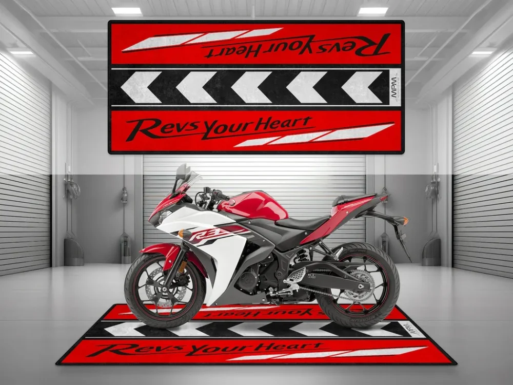 Road Explorer Motorcycles Floor Mat, Custom Floor Mat for Riders CAR493101225653 - Image 2