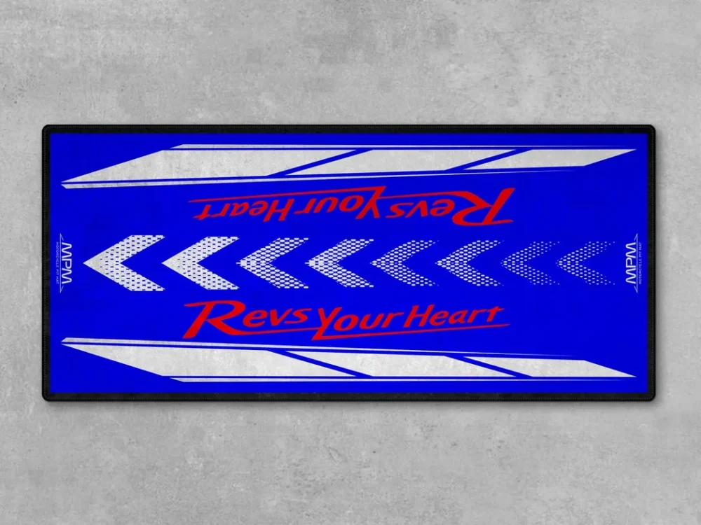 Track Bike Motorcycles Floor Mat, Heavy-Duty Motorcycle Floor Mat CAR493101225656