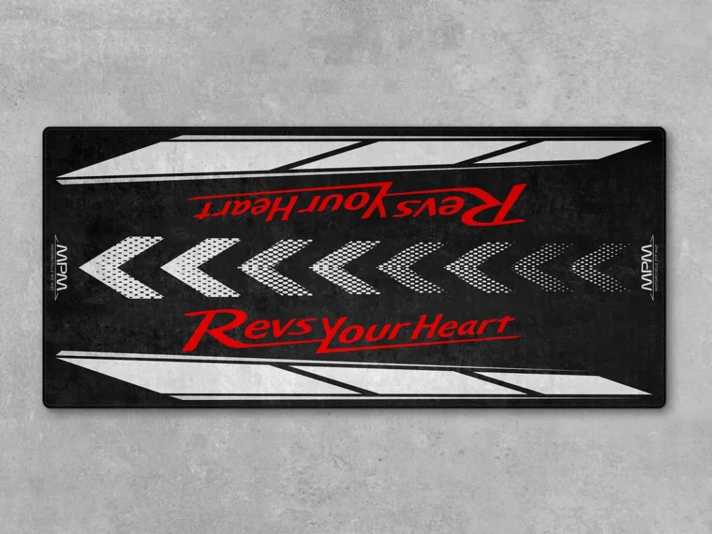 Track Bike Motorcycles Floor Mat, Heavy-Duty Motorcycle Floor Mat CAR493101225656 - Image 5