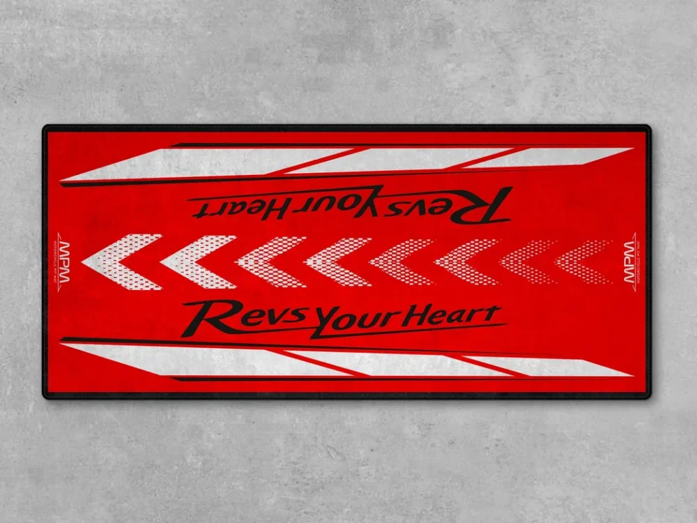 Track Bike Motorcycles Floor Mat, Heavy-Duty Motorcycle Floor Mat CAR493101225656 - Image 8