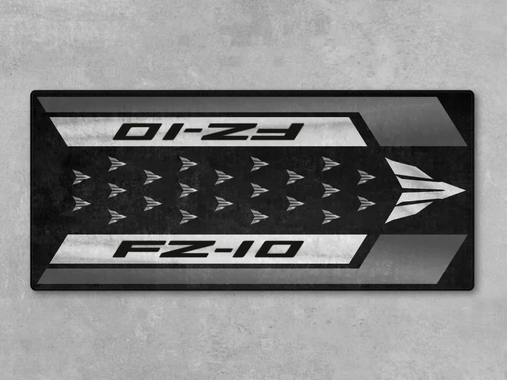 Street Racer Motorcycles Floor Mat, Custom Name Garage Mat CAR493101225657