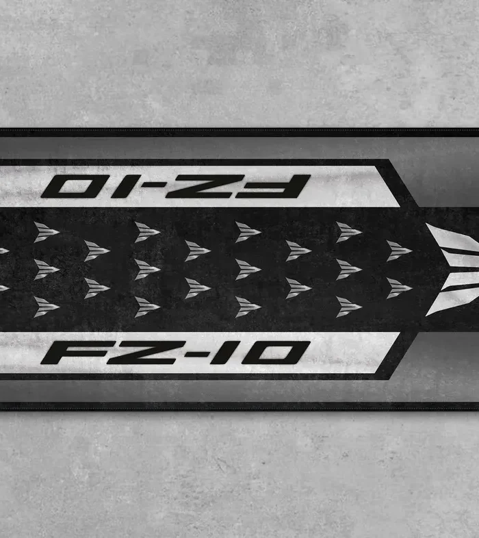Street Racer Motorcycles Floor Mat, Custom Name Garage Mat CAR493101225657
