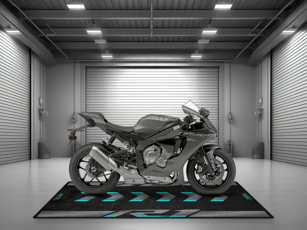 Racing Build Motorcycles Floor Mat, Motorcycle Workshop Pit Mat CAR493101225662 - Image 4