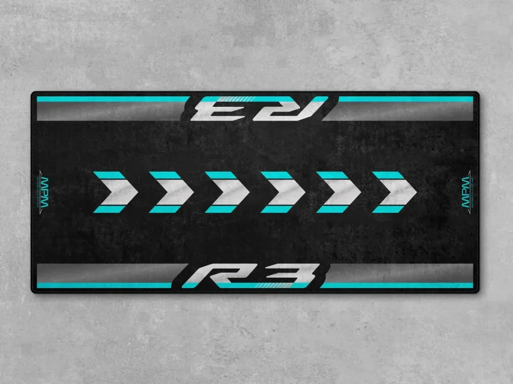 Garage Ride Motorcycles Floor Mat, Custom Rider Garage Mat CAR493101225663