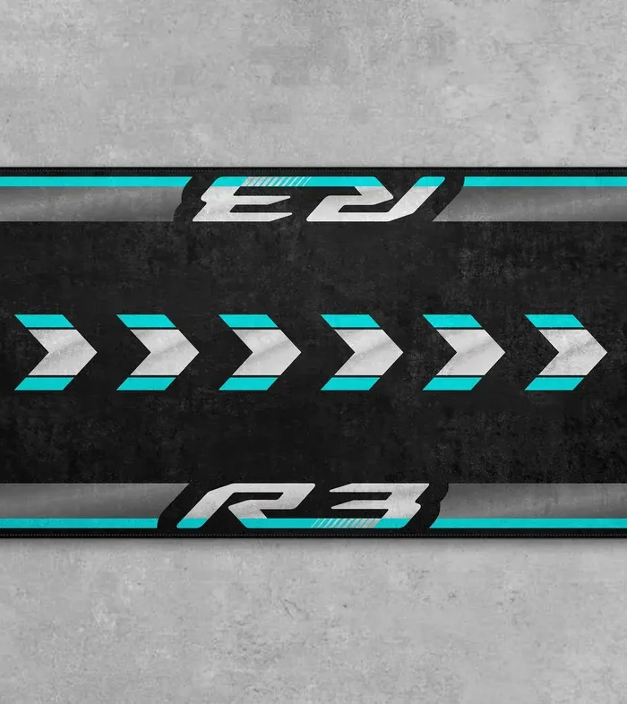 Garage Ride Motorcycles Floor Mat, Custom Rider Garage Mat CAR493101225663