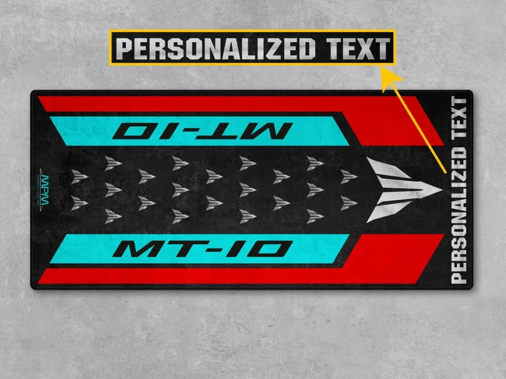 Hand-Built Machine Motorcycles Floor Mat, Washable Motorcycle Floor Pad CAR493101225664 - Image 4