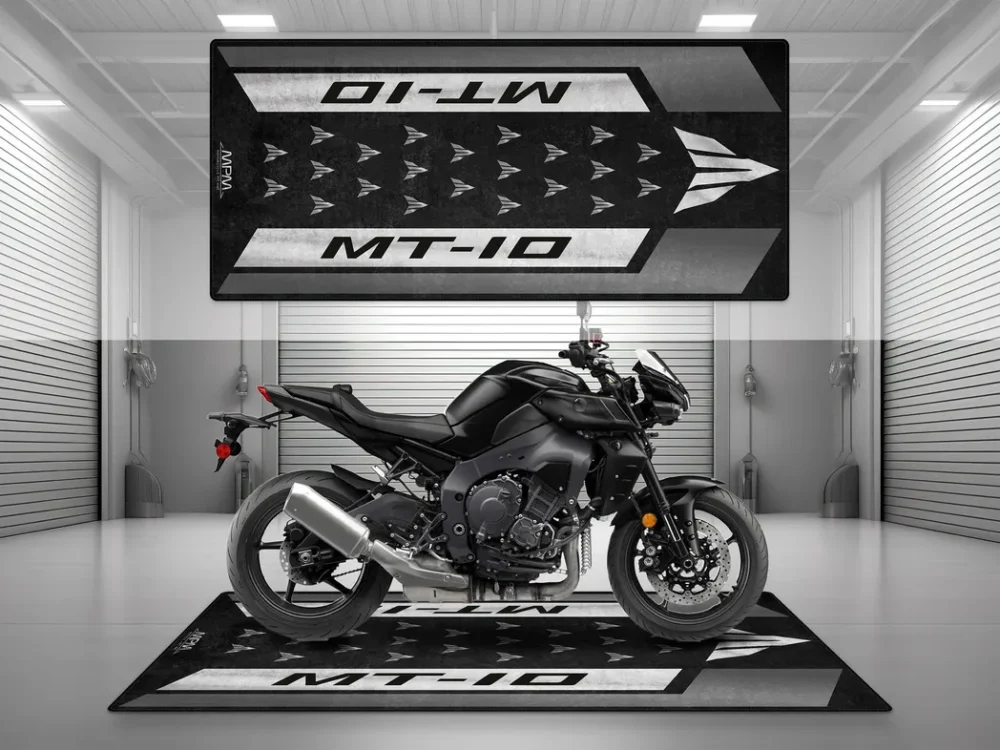 Hand-Built Machine Motorcycles Floor Mat, Washable Motorcycle Floor Pad CAR493101225664 - Image 7
