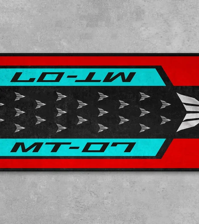 Garage Project Bike Motorcycles Floor Mat, Custom Motorcycle Parking Mat CAR493101225666