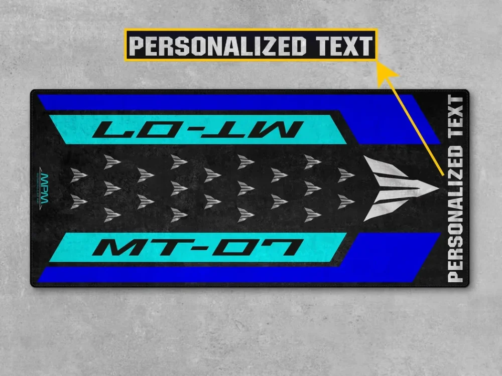 Garage Project Bike Motorcycles Floor Mat, Custom Motorcycle Parking Mat CAR493101225666 - Image 6