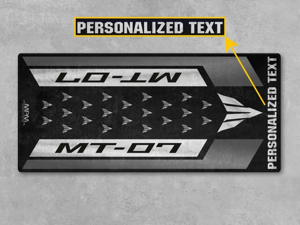 Garage Project Bike Motorcycles Floor Mat, Custom Motorcycle Parking Mat CAR493101225666 - Image 9