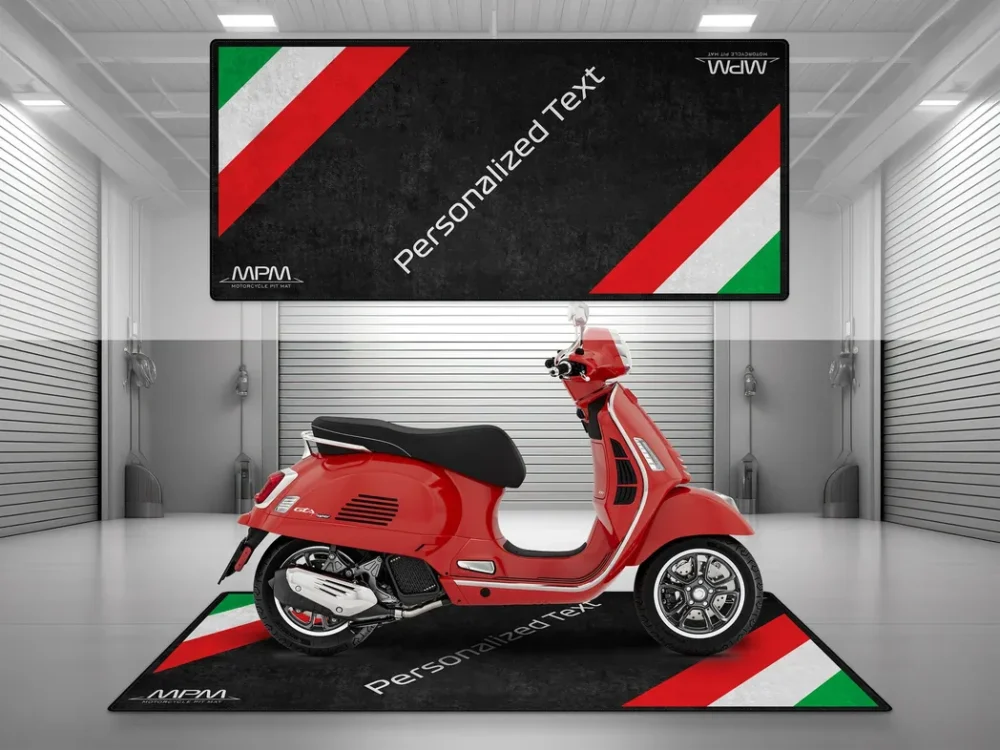 Workshop Ride Motorcycles Floor Mat, Personalized Biker Garage Accessory CAR493101225667 - Image 3