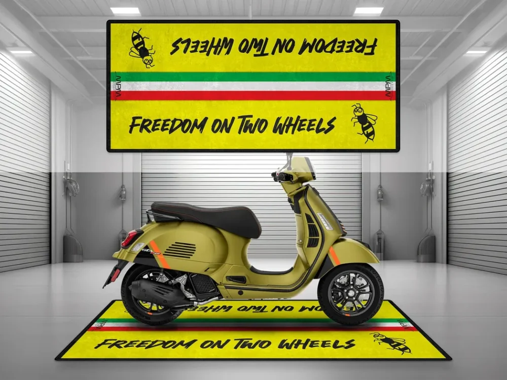 Retro Build Motorcycles Floor Mat, Premium Pit Mat for Riders CAR493101225668 - Image 2