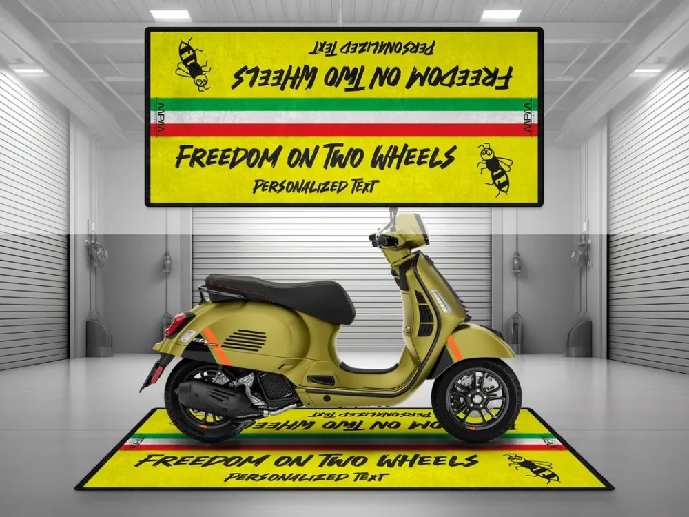 Retro Build Motorcycles Floor Mat, Premium Pit Mat for Riders CAR493101225668 - Image 3