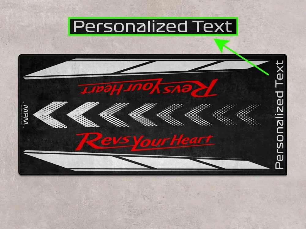 Long-Haul Bike Motorcycles Floor Mat, Custom Motorcycle Garage Pit Mat CAR493101225675 - Image 4
