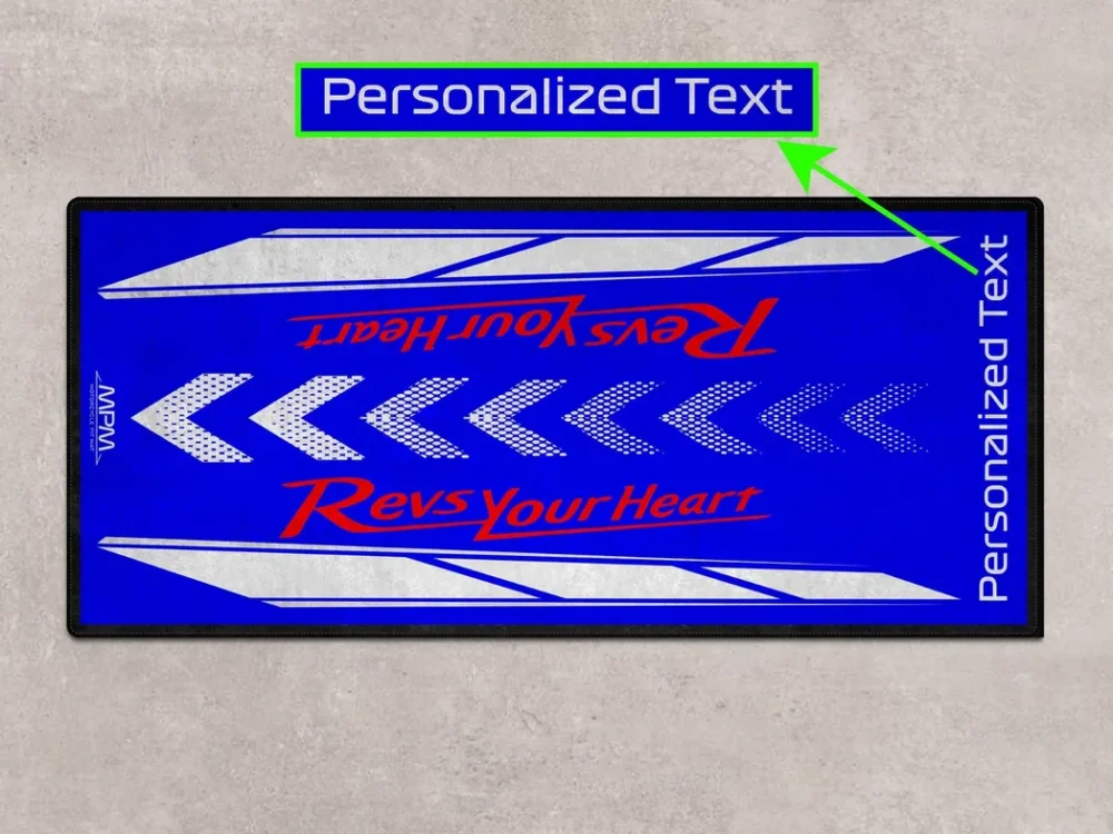 Long-Haul Bike Motorcycles Floor Mat, Custom Motorcycle Garage Pit Mat CAR493101225675 - Image 5