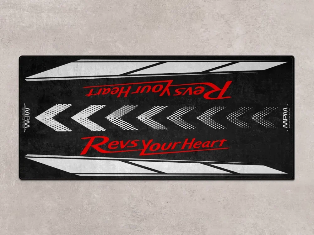 Long-Haul Bike Motorcycles Floor Mat, Custom Motorcycle Garage Pit Mat CAR493101225675 - Image 8