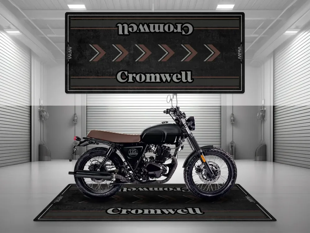 Highway Cruiser Motorcycles Floor Mat, Personalized Garage Floor Protection CAR493101225676 - Image 2