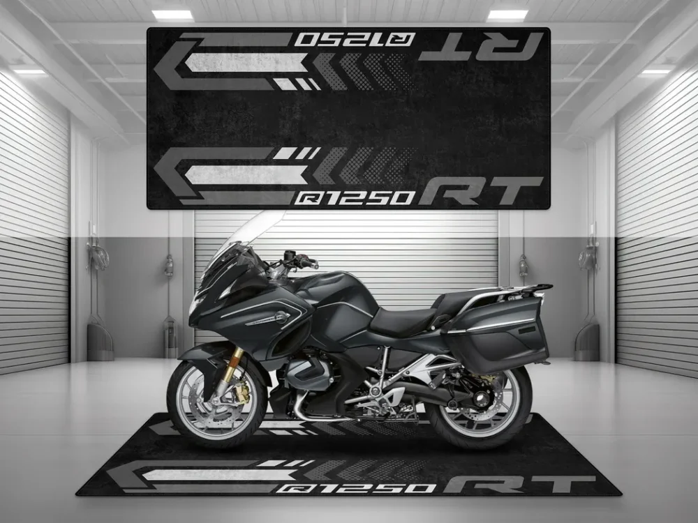 Road Explorer Motorcycles Floor Mat, Premium Motorcycle Garage Mat CAR493101225678 - Image 5