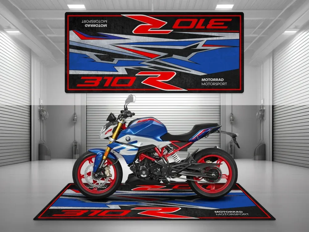 Everyday Rider Motorcycles Floor Mat, Personalized Biker Pit Mat CAR493101225679 - Image 9