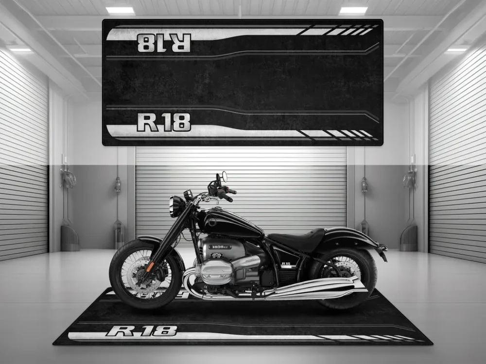 Race Machine Motorcycles Floor Mat, Heavy-Duty Motorcycle Floor Mat CAR493101225680 - Image 2
