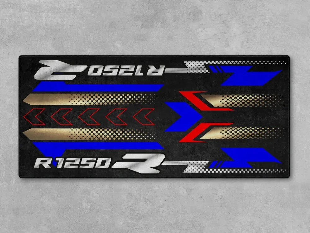 Street Racer Motorcycles Floor Mat, Stylish Motorcycle Pit Pad CAR493101225682 - Image 8