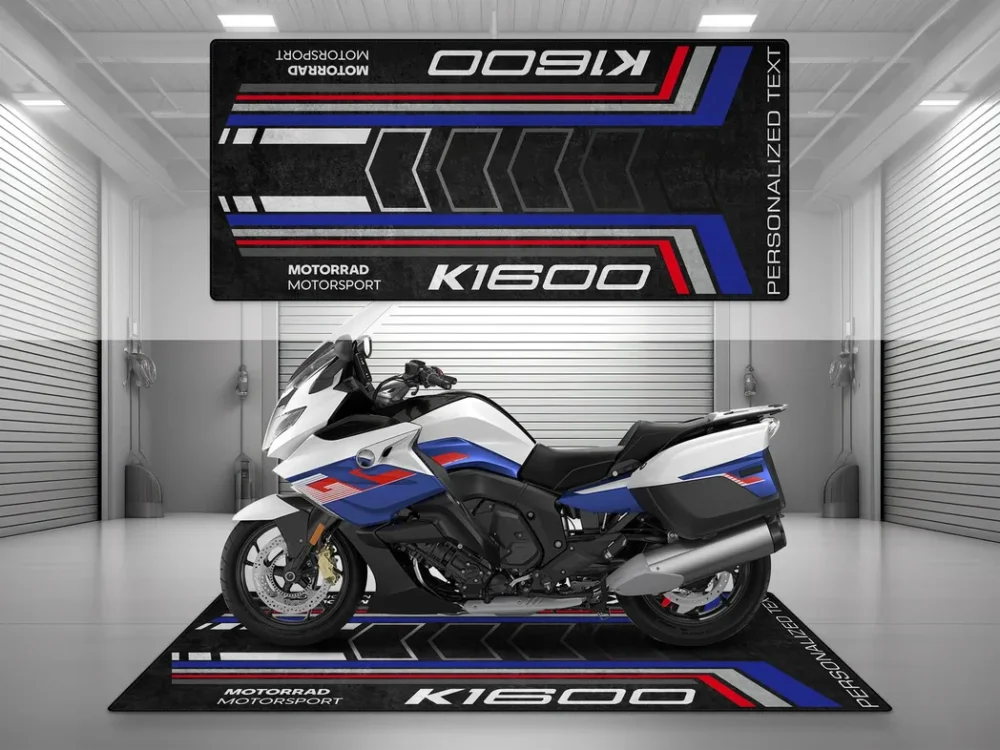 Performance Ride Motorcycles Floor Mat, Custom Biker Garage Display Mat CAR493101225684 - Image 8