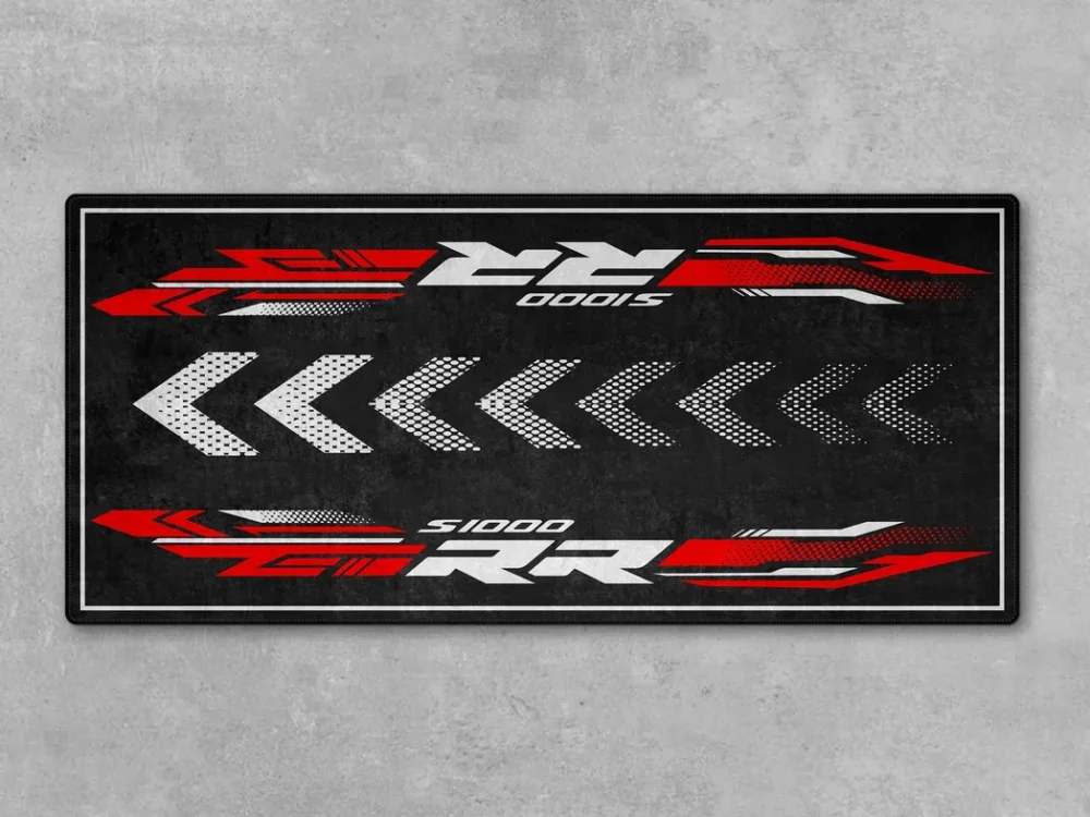 Road Rocket Motorcycles Floor Mat, Personalized Garage Floor Decor CAR493101225685