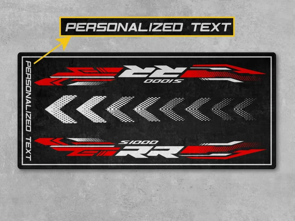 Road Rocket Motorcycles Floor Mat, Personalized Garage Floor Decor CAR493101225685 - Image 4