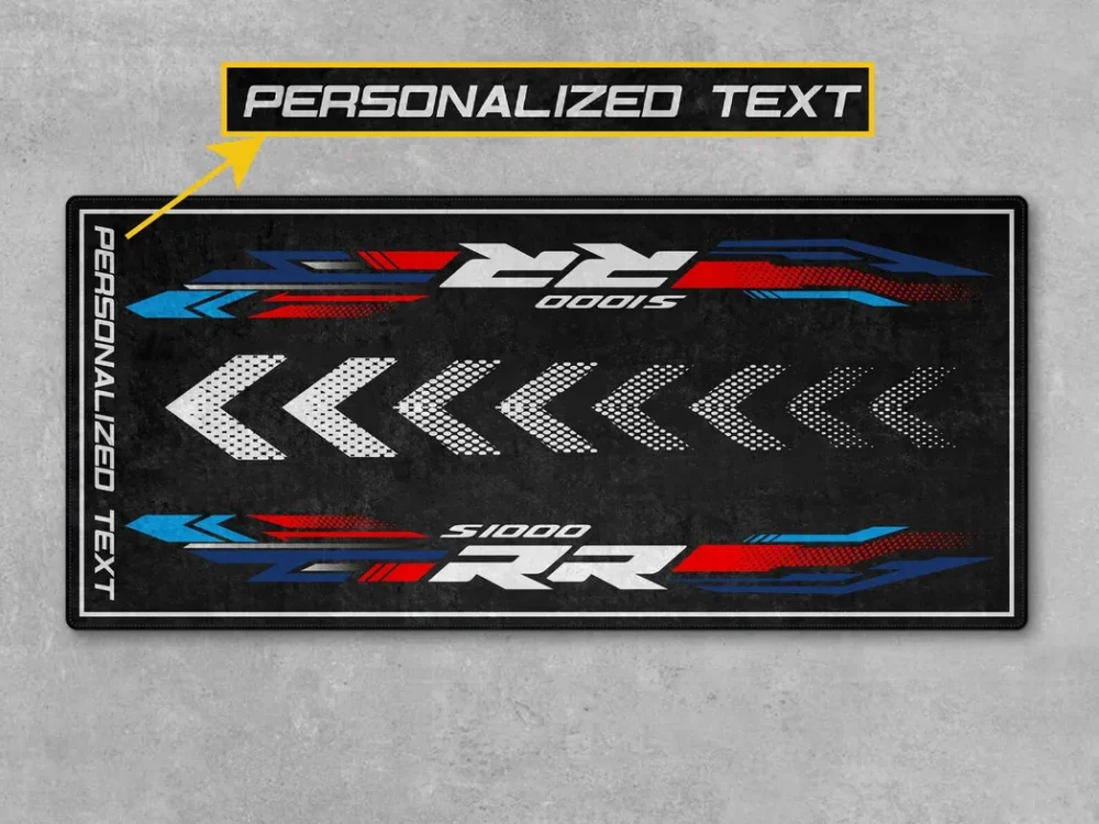 Road Rocket Motorcycles Floor Mat, Personalized Garage Floor Decor CAR493101225685 - Image 8