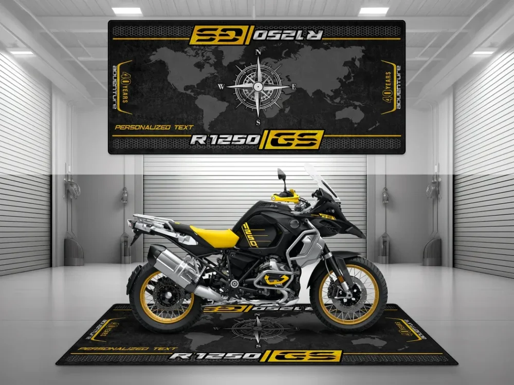 Racing Build Motorcycles Floor Mat, Custom Rider Garage Mat CAR493101225687 - Image 3