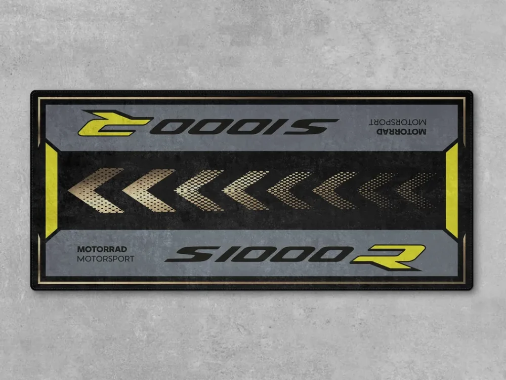 Hand-Built Machine Motorcycles Floor Mat, Non-Slip Garage Mat for Riders CAR493101225689 - Image 5