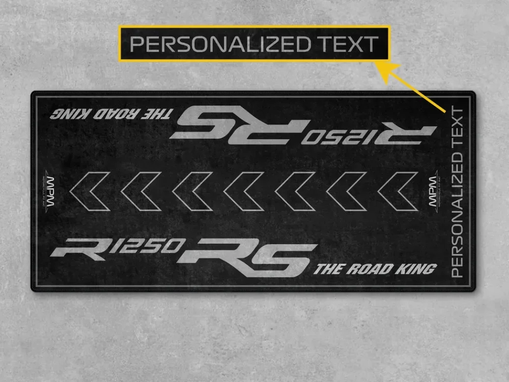 Garage Project Bike Motorcycles Floor Mat, Personalized Biker Garage Accessory CAR493101225691 - Image 4