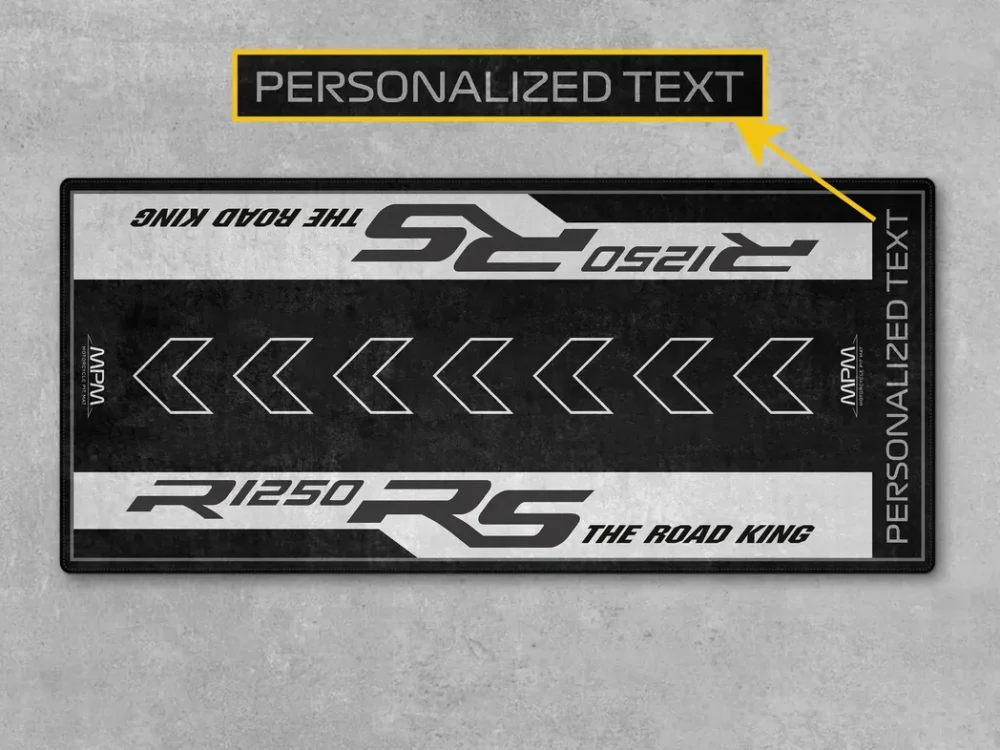 Garage Project Bike Motorcycles Floor Mat, Personalized Biker Garage Accessory CAR493101225691 - Image 6