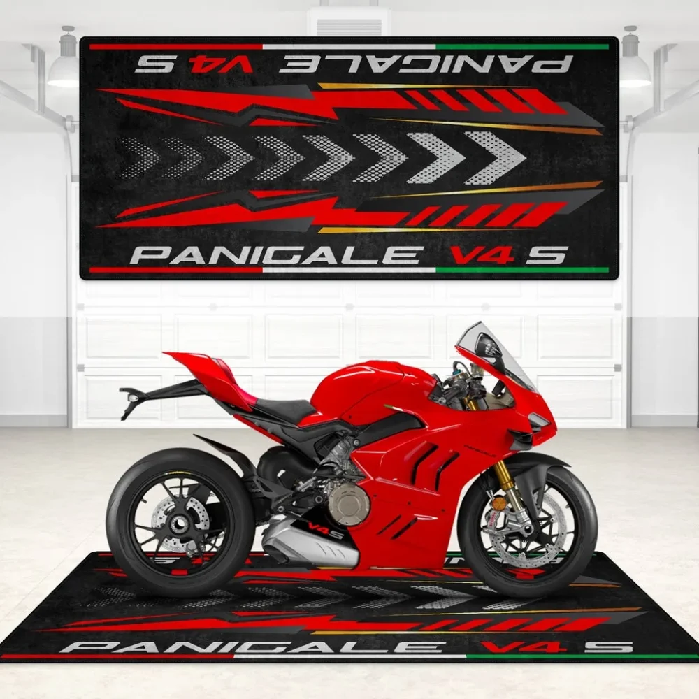 Adventure Machine Motorcycle Floor Mat, Motorcycle Floor Protection Mat CAR496101125164 - Image 3
