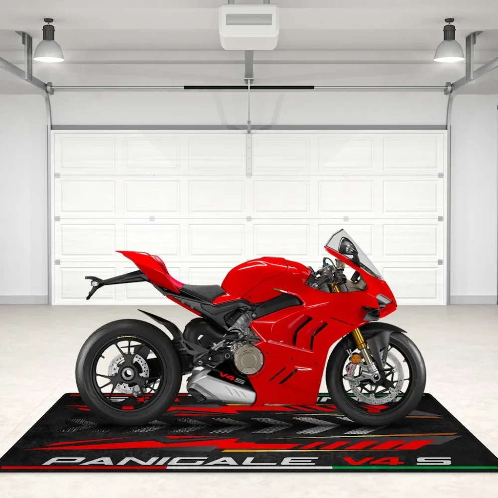 Rider's Machine Motorcycle Floor Mat, Custom Motorcycle Garage Pit Mat CAR496101125101 - Image 5