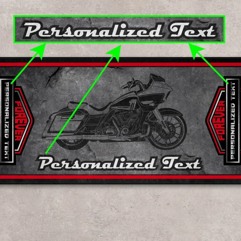 Freedom Ride Motorcycle Floor Mat, Custom Floor Mat for Riders CAR496101125103 - Image 2