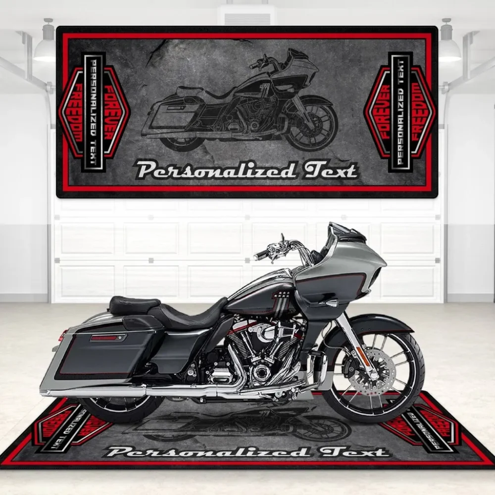 Freedom Ride Motorcycle Floor Mat, Custom Floor Mat for Riders CAR496101125103 - Image 5