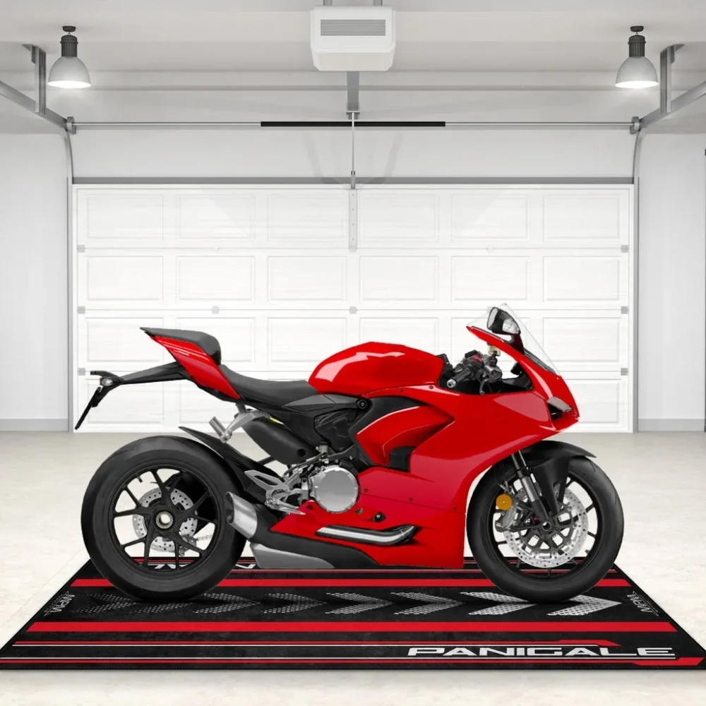 Open-Road Bike Motorcycle Floor Mat, Premium Motorcycle Garage Mat CAR496101125104 - Image 5