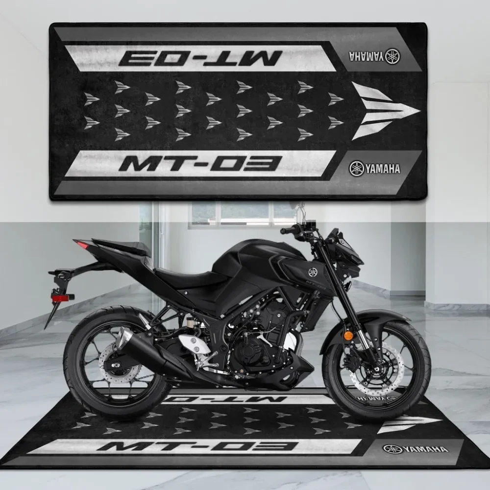 Street Legend Motorcycle Floor Mat, Stylish Motorcycle Pit Pad CAR496101125108 - Image 3