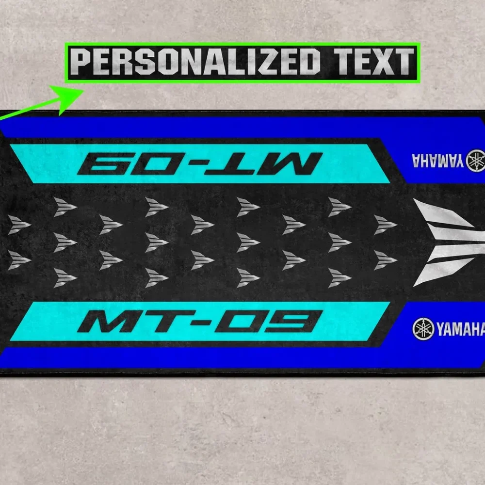 Adventure Machine Motorcycle Floor Mat, Motorcycle Floor Protection Mat CAR496101125109 - Image 2