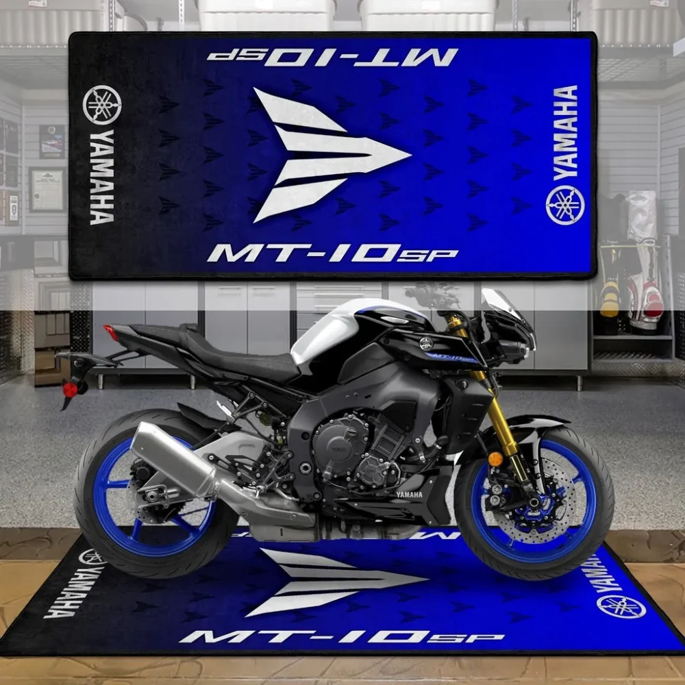 Moto Spirit Ride Motorcycle Floor Mat, Custom Biker Garage Display Mat CAR496101125110 - Image 3