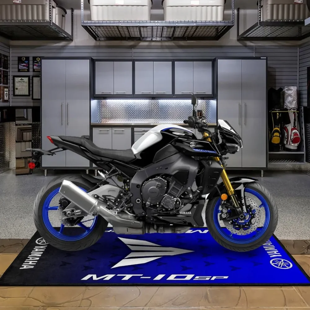 Moto Spirit Ride Motorcycle Floor Mat, Custom Biker Garage Display Mat CAR496101125110 - Image 4