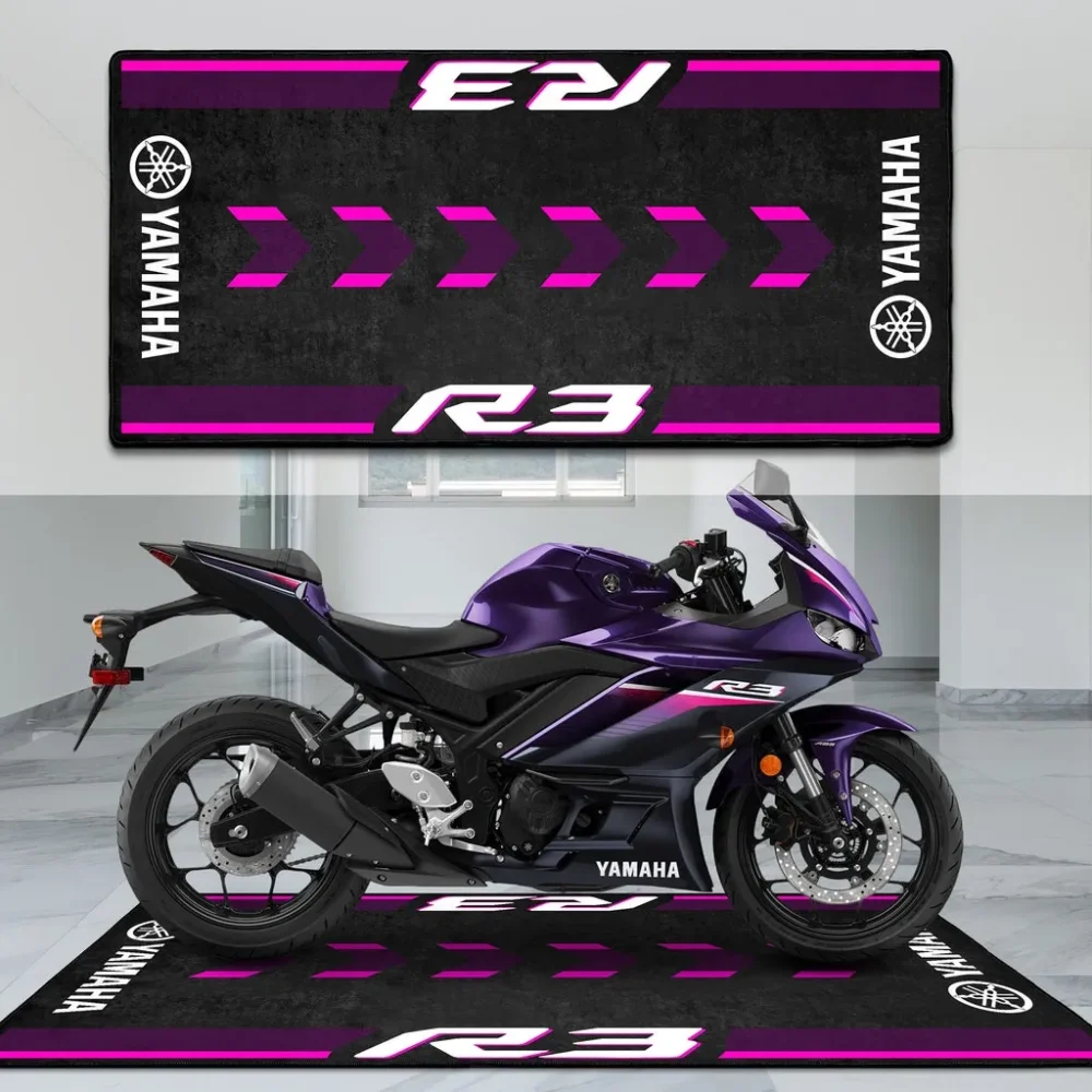 Speed Demon Motorcycle Floor Mat, Custom Rider Garage Mat CAR496101125113 - Image 3